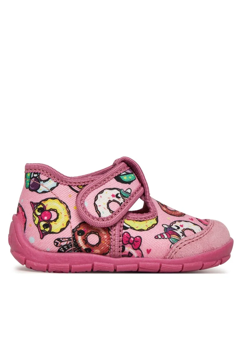 Pantofi  pentru fete, material textil, culoare roz, Roz