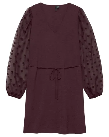 Rochie cocktail Dama,  100% poliester reciclat, Mov