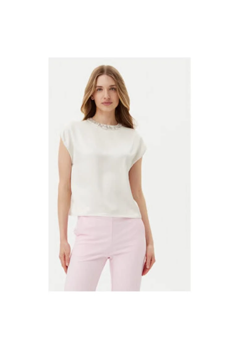 Bluza dama  RIC3JBA, Roz, Ecru