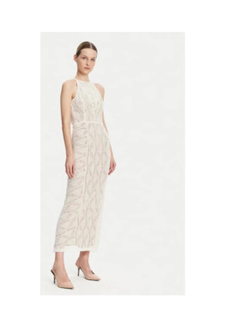 Rochie elegantă de cocktail, Bej