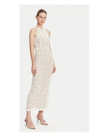 Rochie elegantă de cocktail, Bej