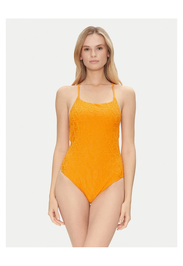 Costum de baie  pentru femei, Portocaliu