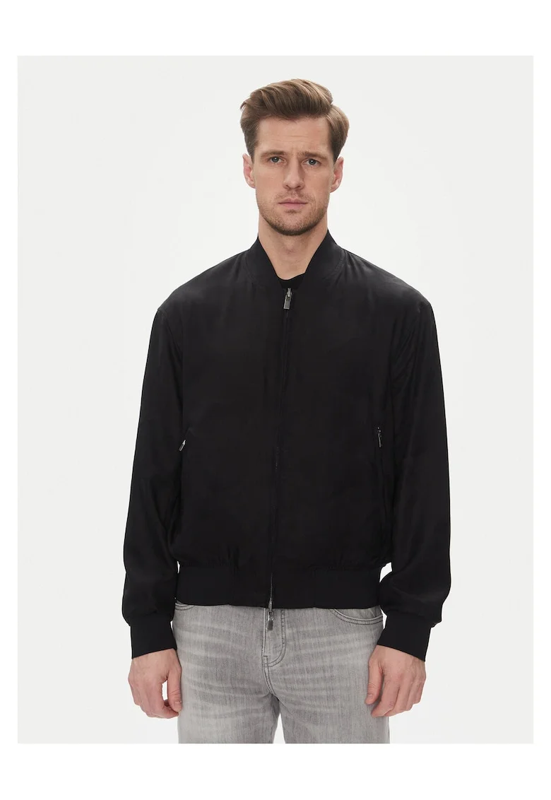 Geaca bomber Barbati,, Negru
