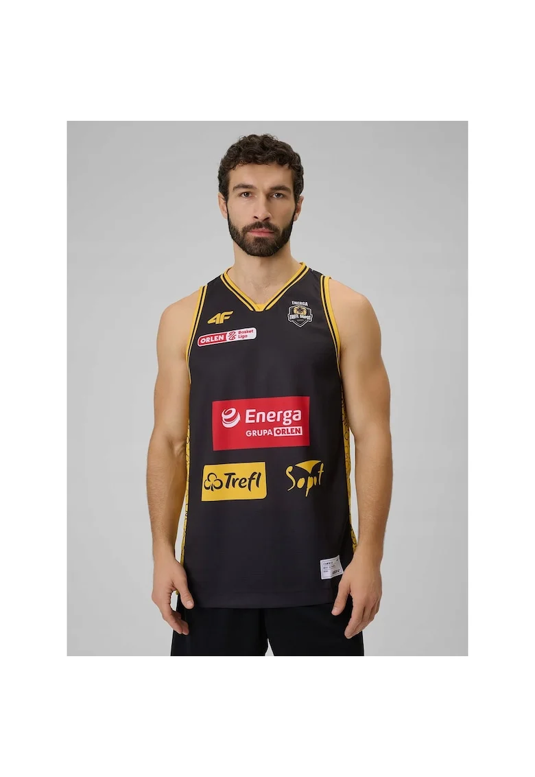 Maiou sport barbati  din poliester, multicolor,