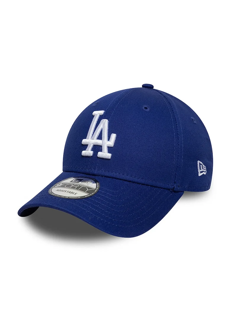Sapca baseball cu aplicatie laterale 9Forty LA Dodgers, Albastru royal/Alb optic