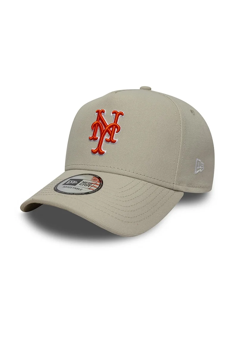 Sapca cu capsa pe partea din spate 9Forty NY Mets, Bej