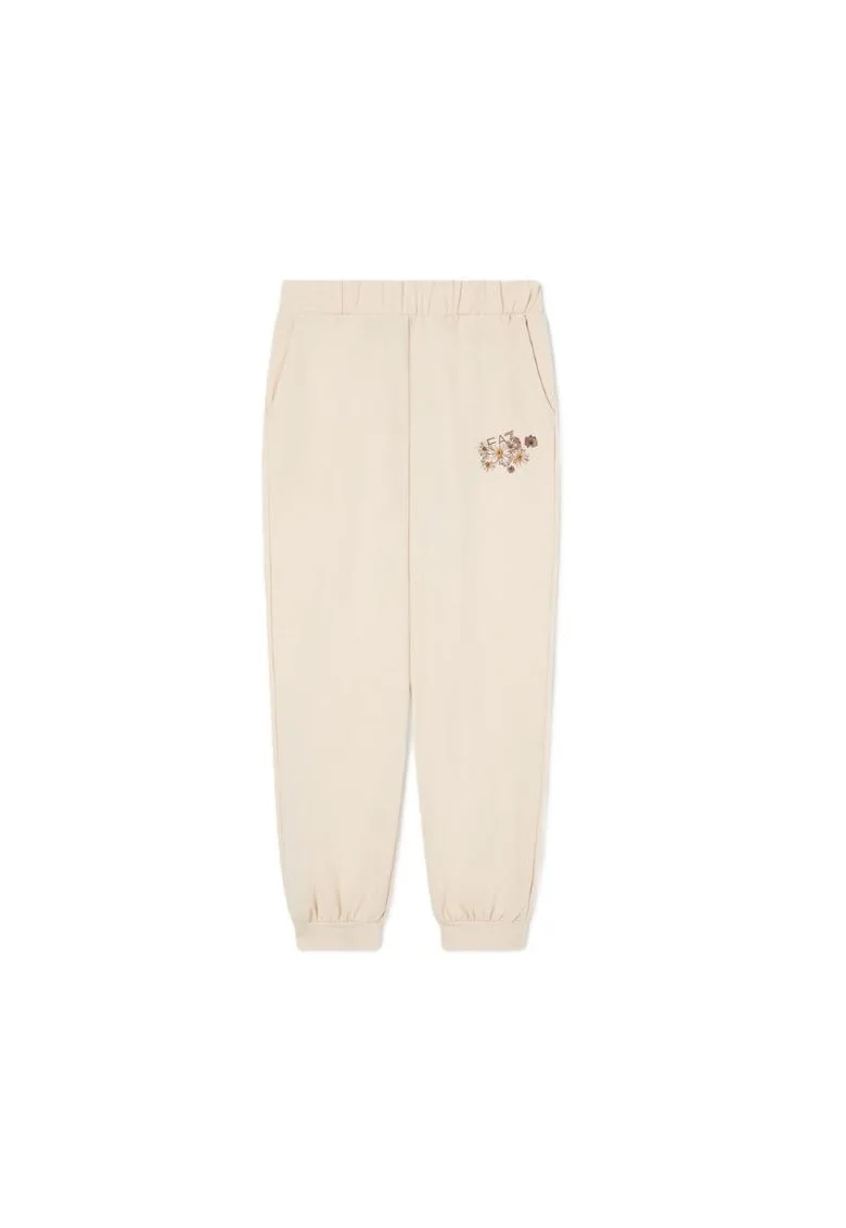 Pantaloni sport  pentru fete, bej, pentru, Bej
