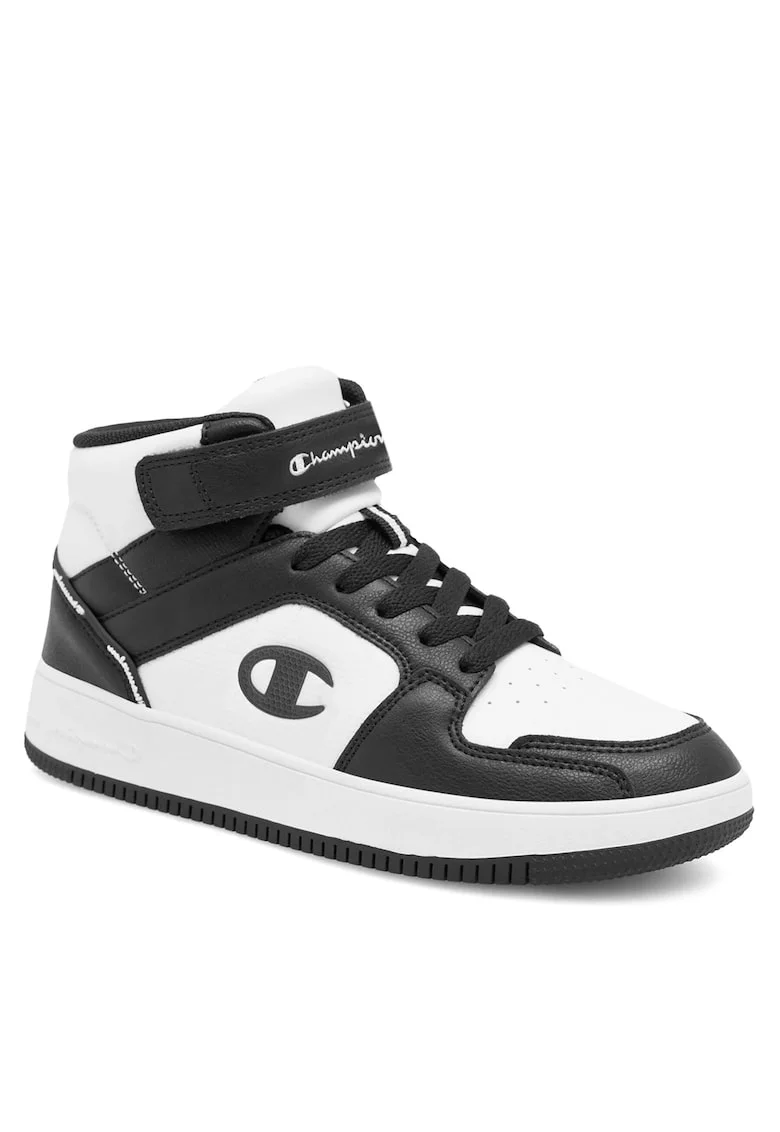 Tenisi copii,  Rebound 2.0 Mid Gs, material sintetic, Alb/Negru