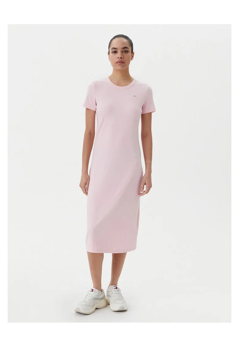 Rochie casual de dama  roz,
