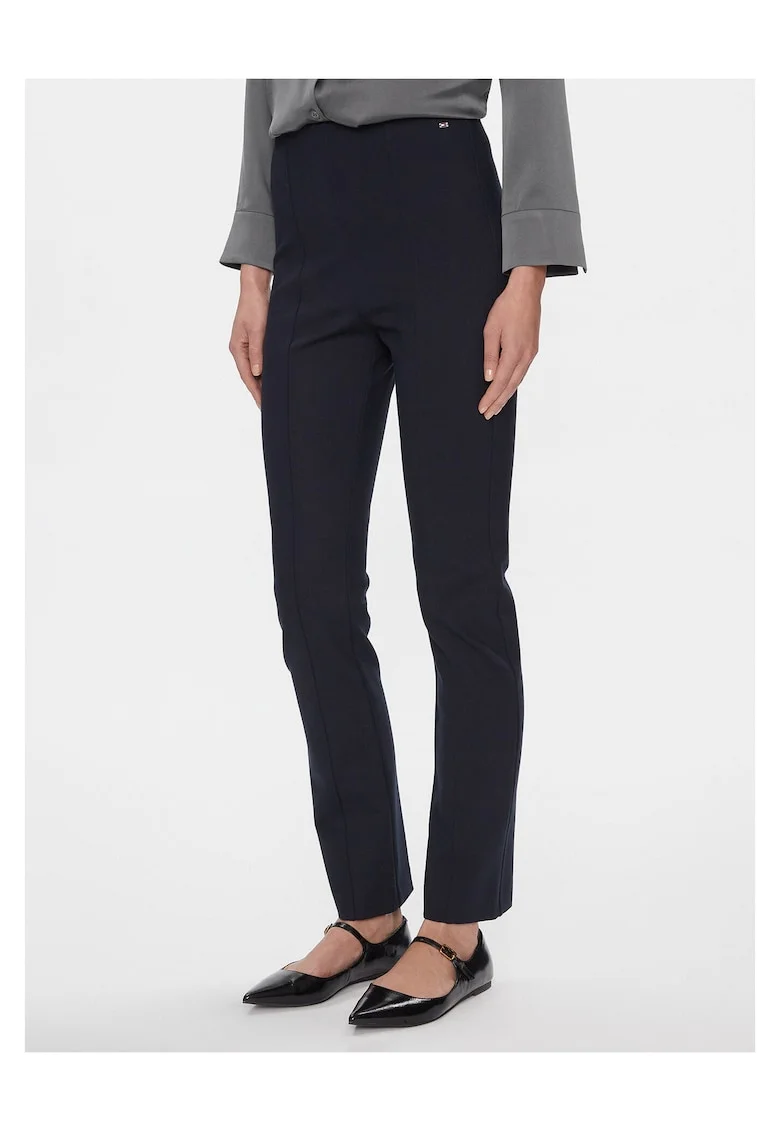 Pantaloni dama,  bleumarin,