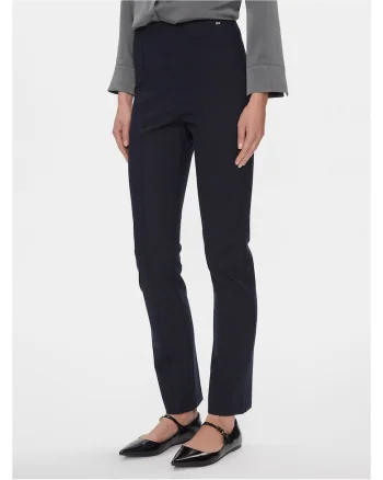 Pantaloni dama,  bleumarin,