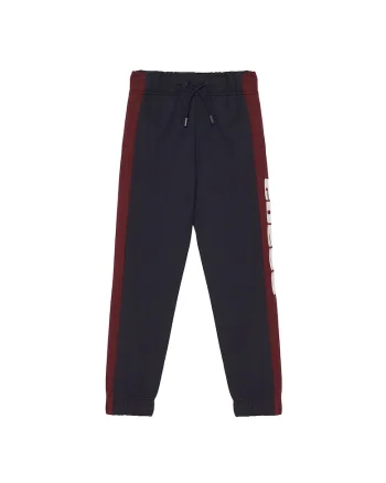 Pantaloni de trening pentru baieti,  Bumbac organic, Bleumarin