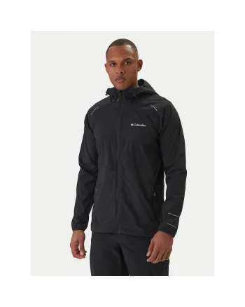 Jacheta sport barbati,  neagra, 96% nailon, 4% elastan,