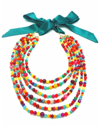 Colier Oahu Cu Siraguri Multicolore - One size