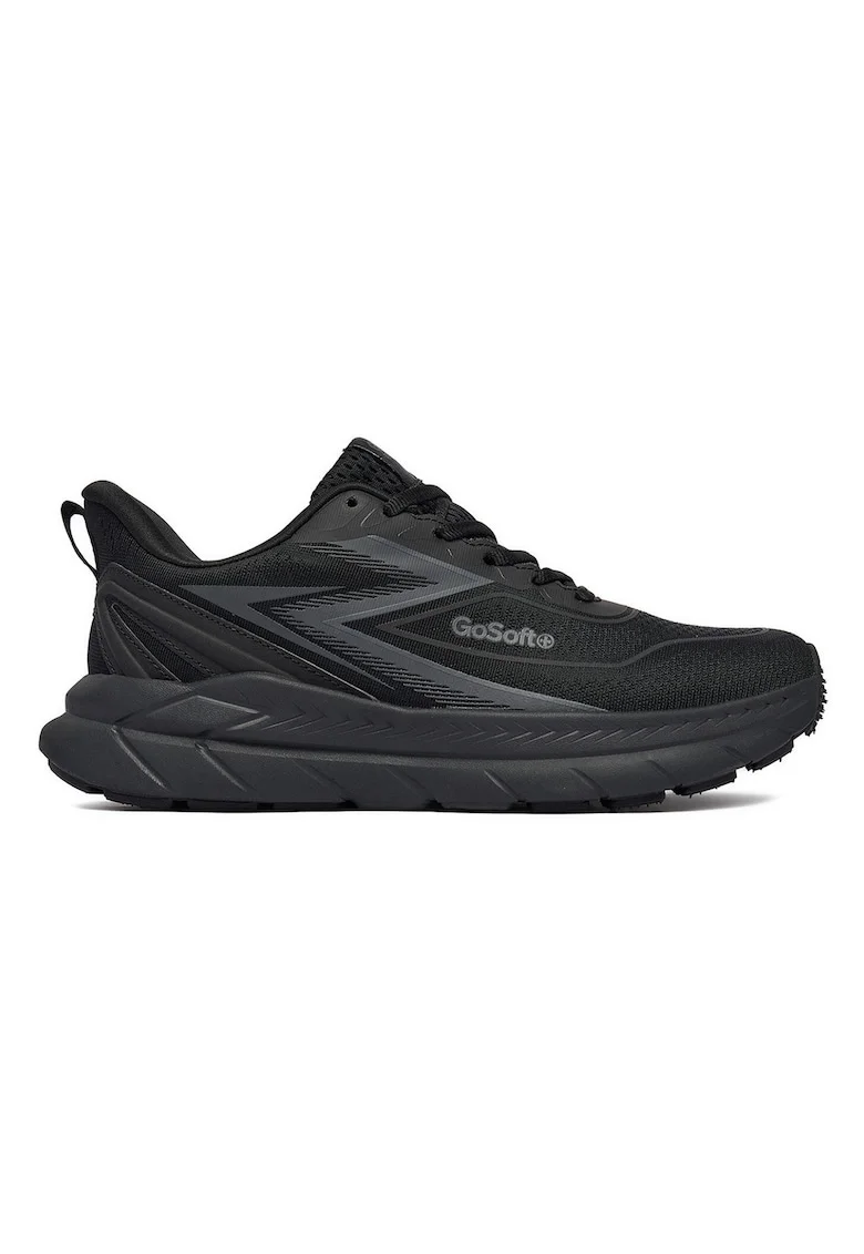 Pantofi sport dama,  negru, textil