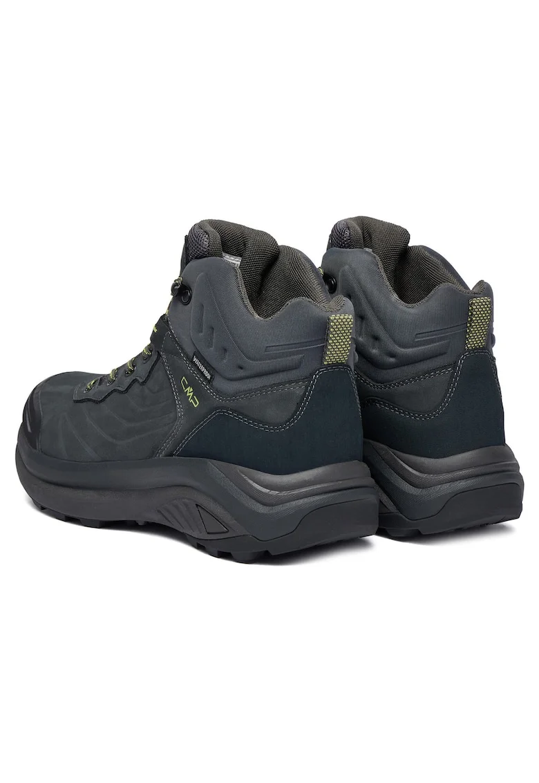 Bocanci trekking barbati,  piele nubuc, negru, tehnologie Ortholite, sistem Full On Grip,