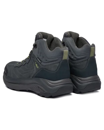 Bocanci trekking barbati,  piele nubuc, negru, tehnologie Ortholite, sistem Full On Grip,