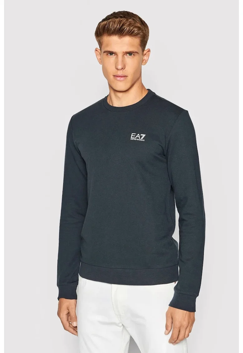 Bluza Bărbați EA7  8NPM52, Bleumarin