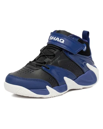 Pantofi sport copii,  piele naturala, negru, velcro
