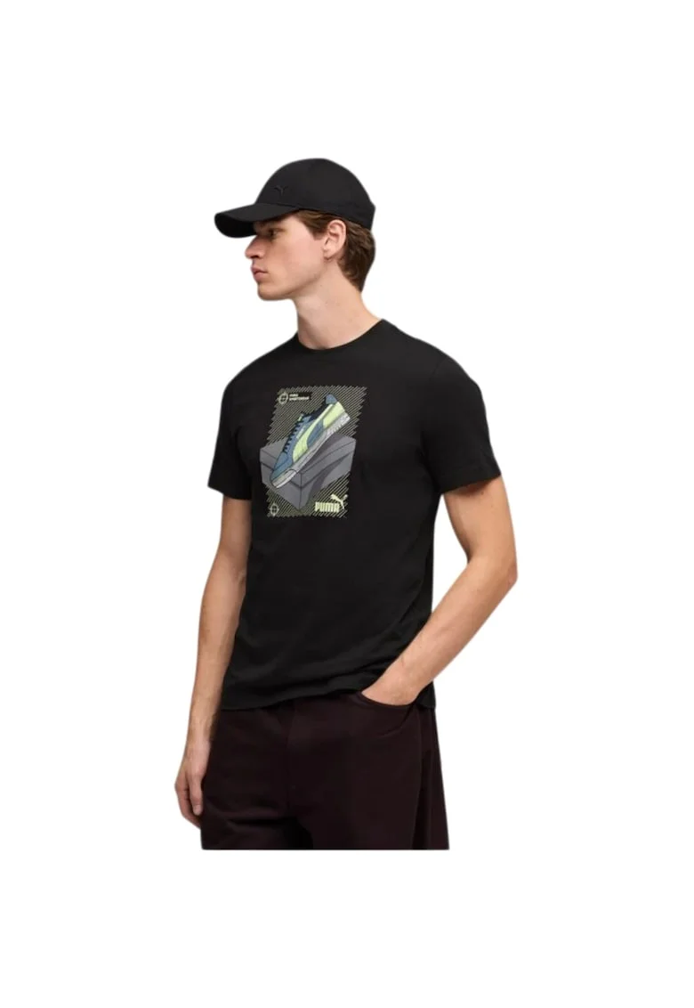 Tricou  Graphic Sneaker 58823, Negru