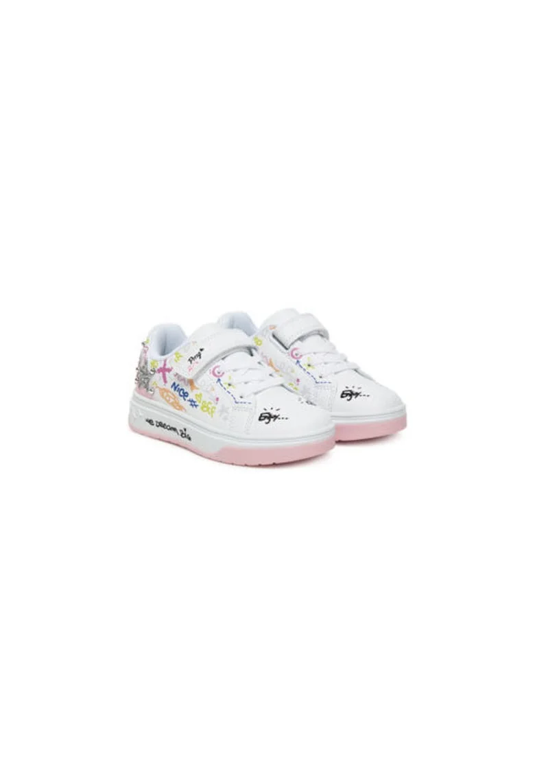 Adidasi sport copii,  piele ecologica, multicolor