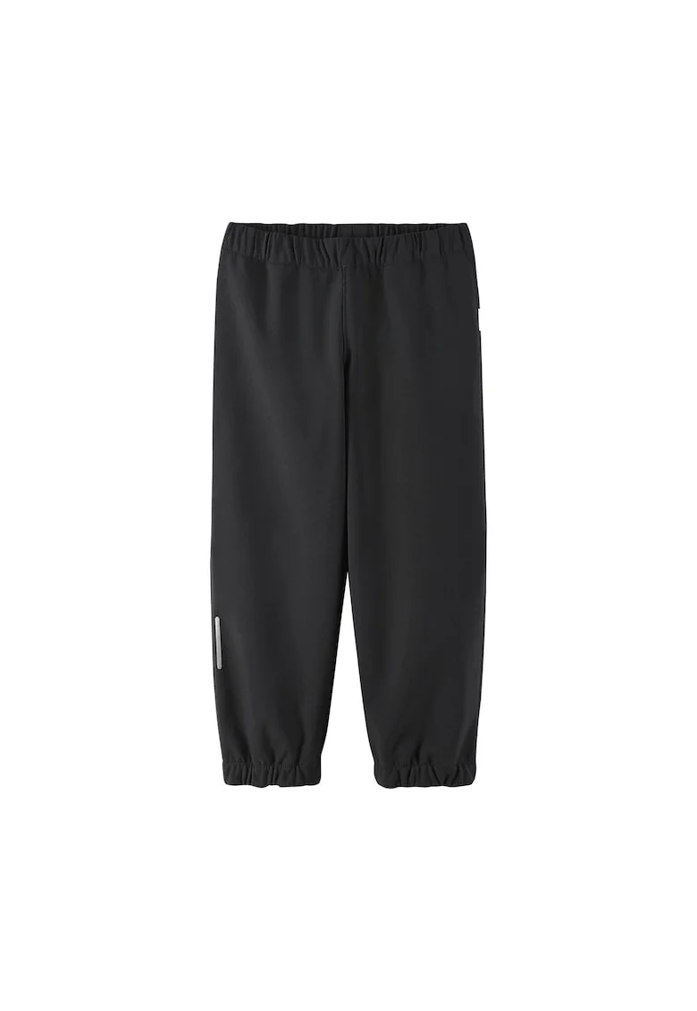 Pantaloni copii  poliester reciclat, negru, exterior 92% poliester reciclat, 8% elastan