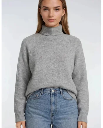 Pulover dama,  Tricot, Gri, One Size