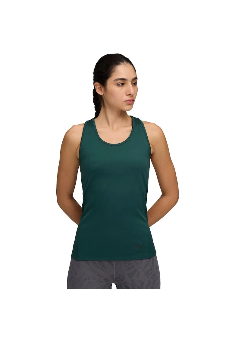 Maiou femei  W Tad Essential Racerback Tank Port, Verde