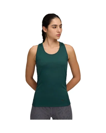 Maiou femei  W Tad Essential Racerback Tank Port, Verde