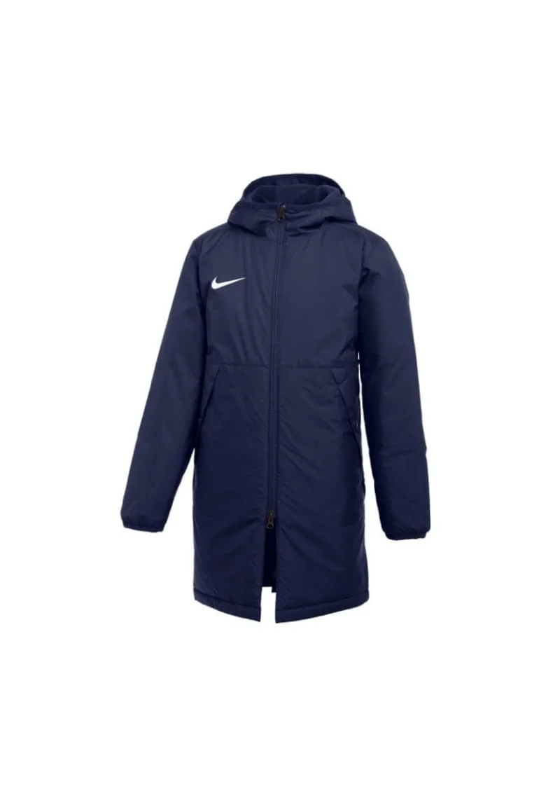 Jacheta sport copii,  Poliester, Bleumarin/Alb