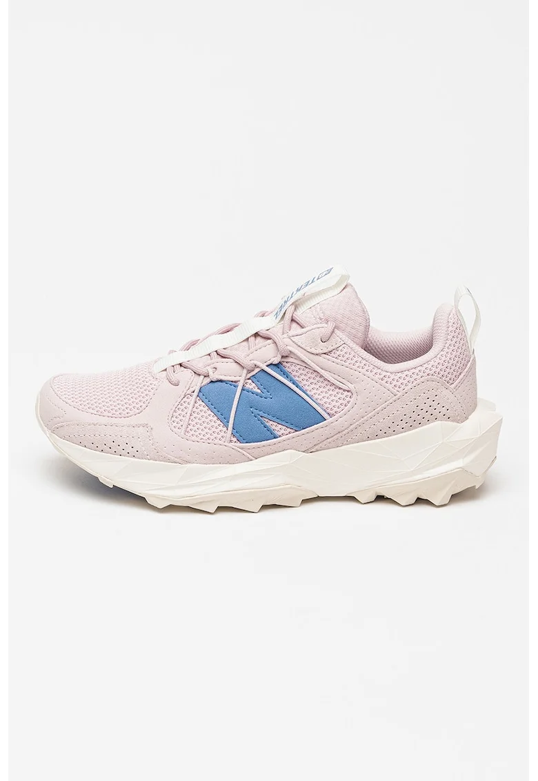 Pantofi Tektrel cu insertii din plasa pentru alergare, Roz pal