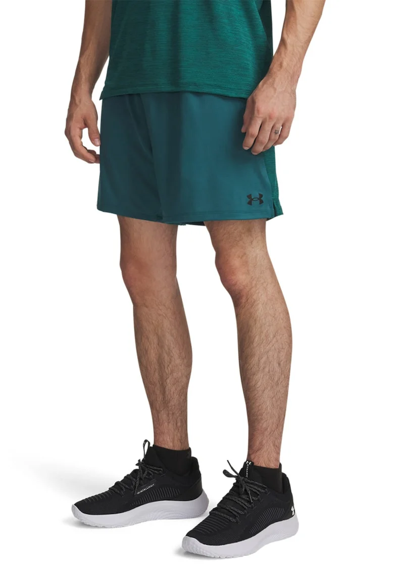 Pantaloni scurti pentru fitness Tech Vent, Verde smarald