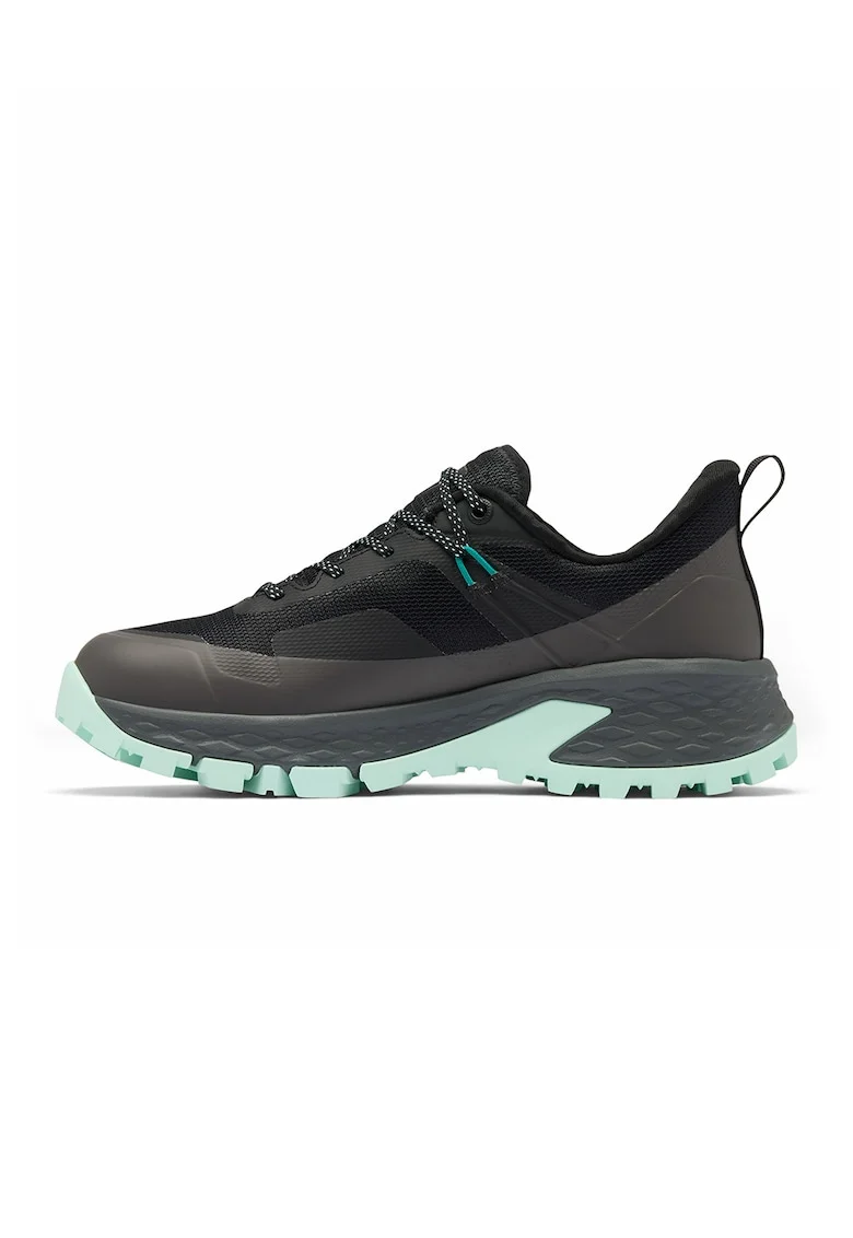Pantofi Tellurix Titanium Outdry™ impermeabili pentru trekking, Negru stins/Verde menta