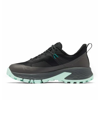 Pantofi Tellurix Titanium Outdry™ impermeabili pentru trekking, Negru stins/Verde menta