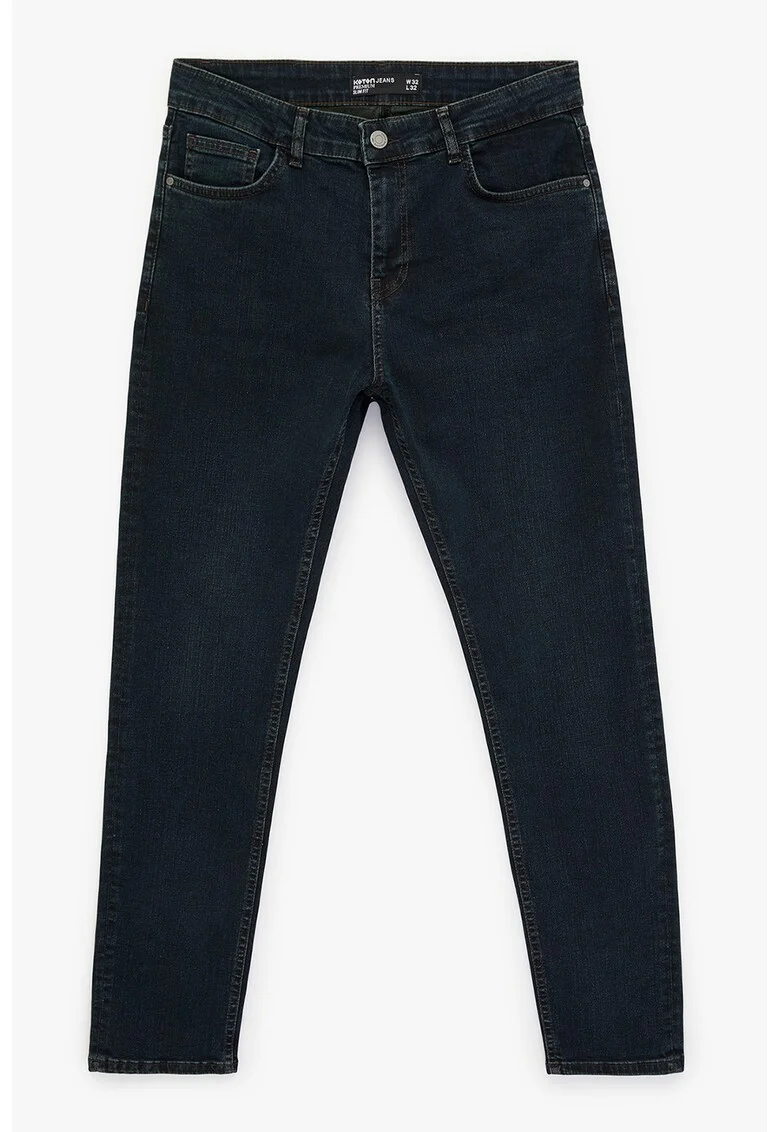 Blugi slim fit, Albastru ultramarin