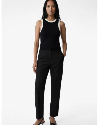 Pantaloni conici eleganti, Negru