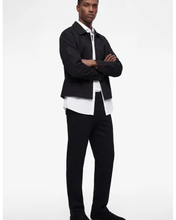 Pantaloni cu talie ajustabila, Negru