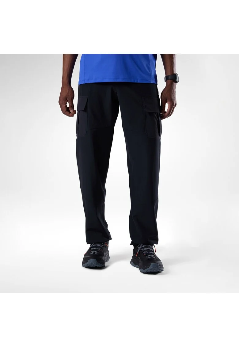 Pantaloni lungi barbati  M HIKING CARGO PANT, negrudwqfw, Negru