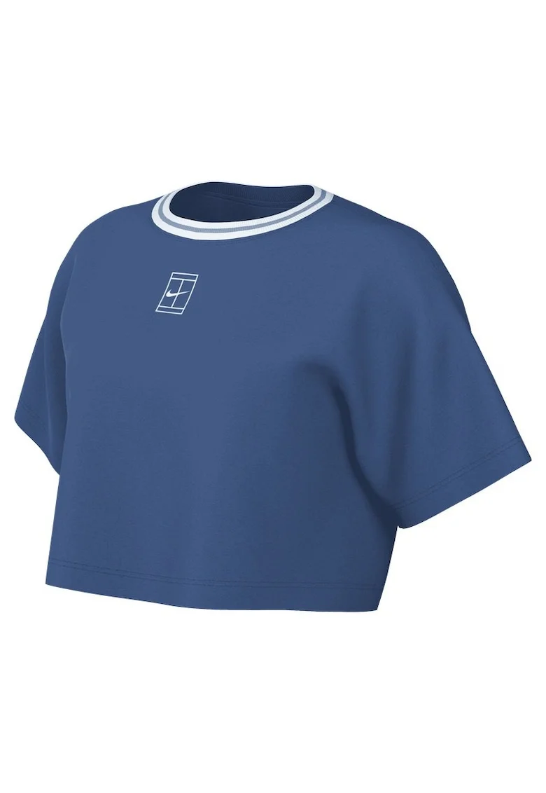 Tricou  pentru Femei, w nk df hertage ss crop tee, HJ3640-402, Albastru, Albastru
