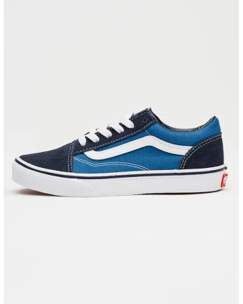 Tenisi Old Skool din piele intoarsa, Albastru inchis/Bleumarin