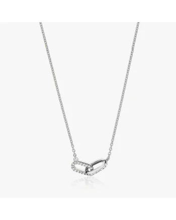 Colier argint Jessica - Zirconiu