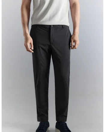 Pantaloni chino slim fit cu finisaj rezistent la apa, Gri inchis