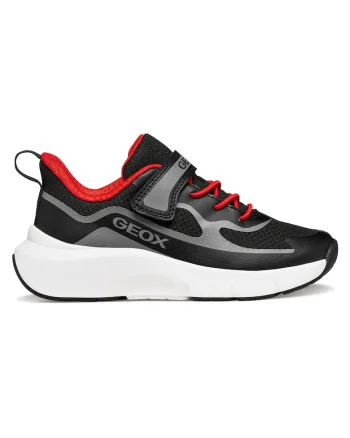 Pantofi sport Pro-Ran cu velcro, Alb/Negru