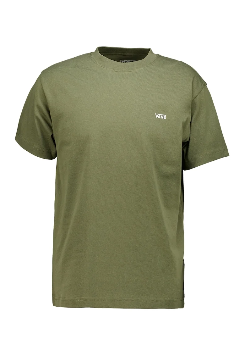 Tricou cu decolteu la baza gatului, Verde masliniu