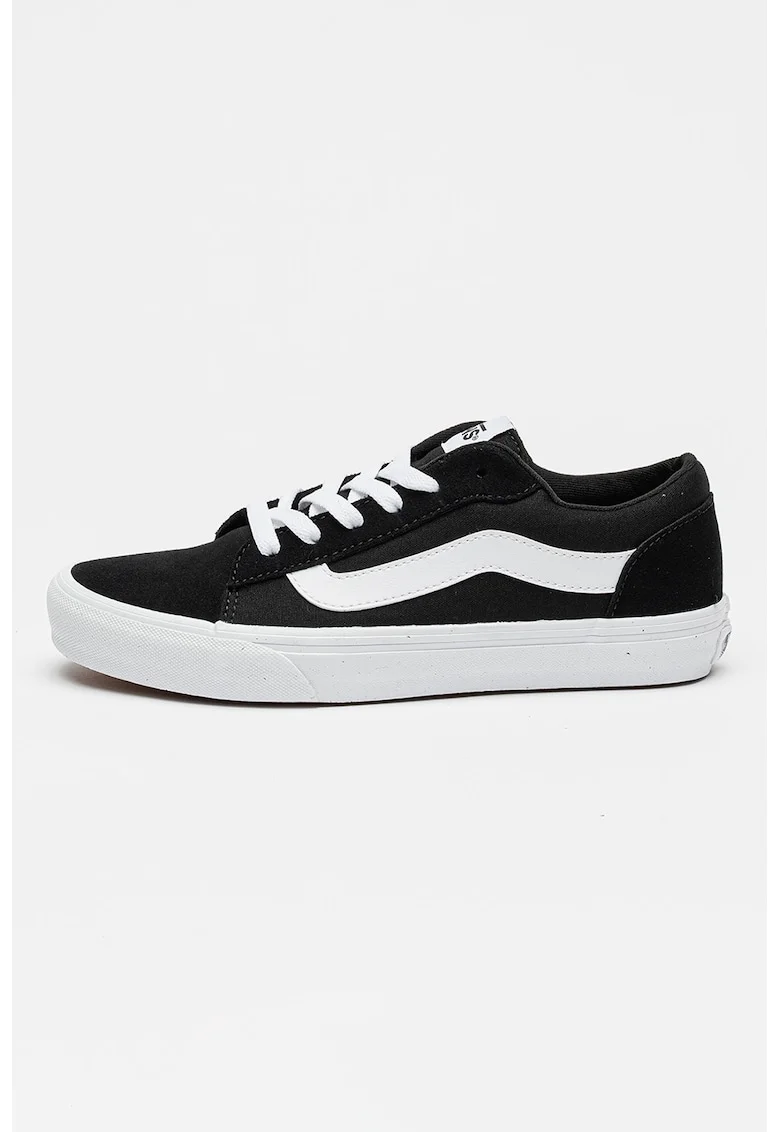 Pantofi sport cu detalii din piele intoarsa Vero, Negru