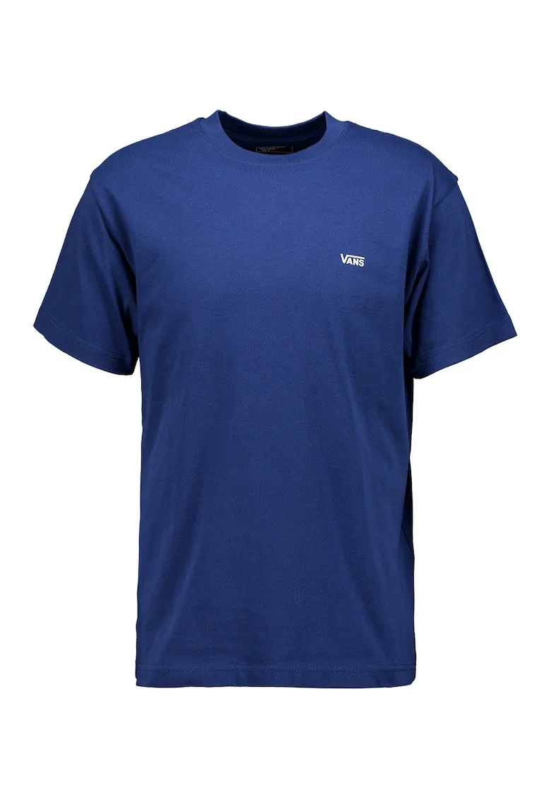 Tricou cu decolteu la baza gatului, Albastru indigo