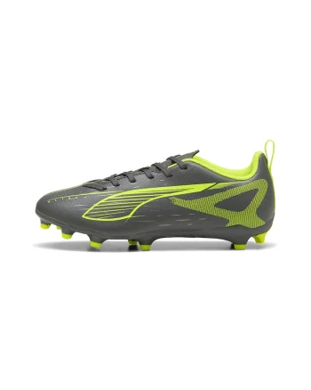 Pantofi low-cut pentru fotbal Ultra, Verde lime/Gri inchis