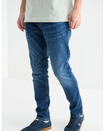 Blugi slim fit, Albastru inchis