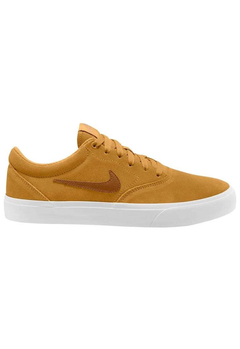 Pantofi sport barbati,  SB Charge, piele intoarsa, talpa moale, mustar,
