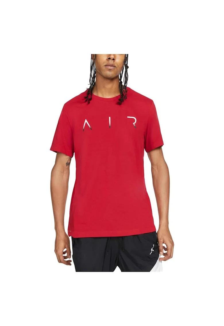 Tricou sport  Air, material moale, rosu, bumbac/poliester,